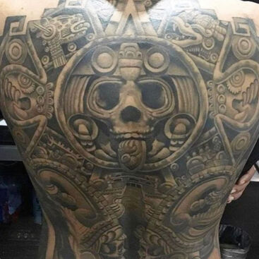 50 Traditional Aztec Tattoos For Chest  Tattoo Designs  TattoosBagcom
